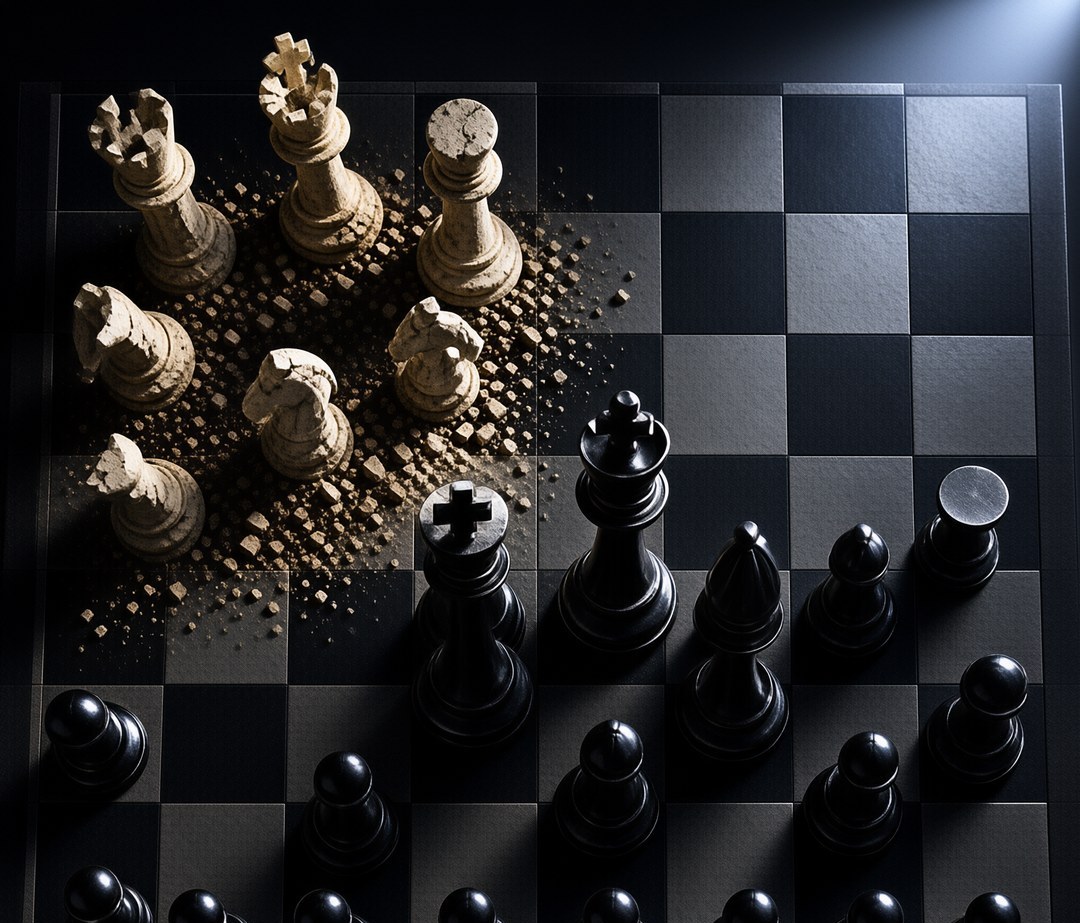 棋盘上的脆弱与稳定