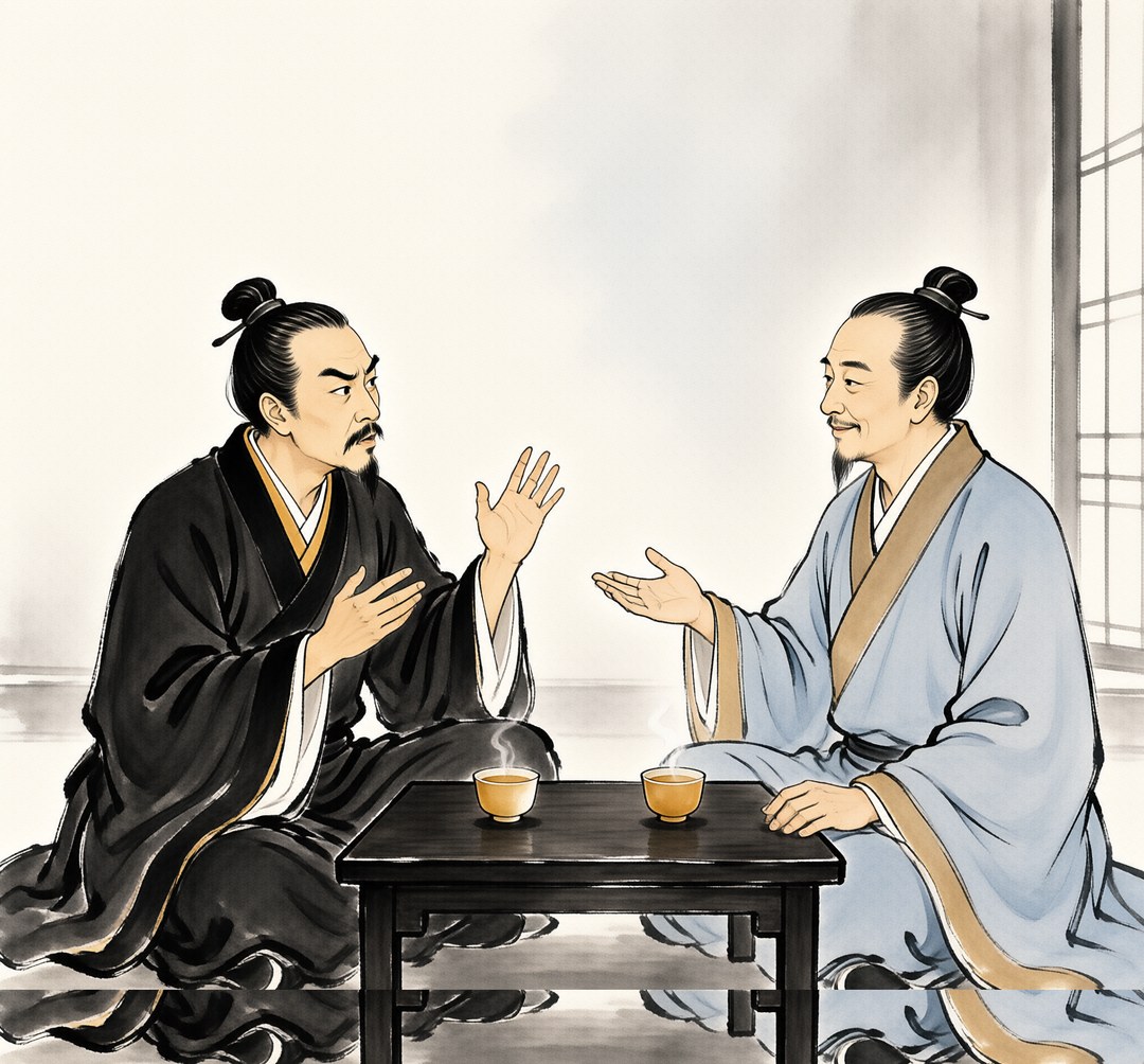 两个人各执一词